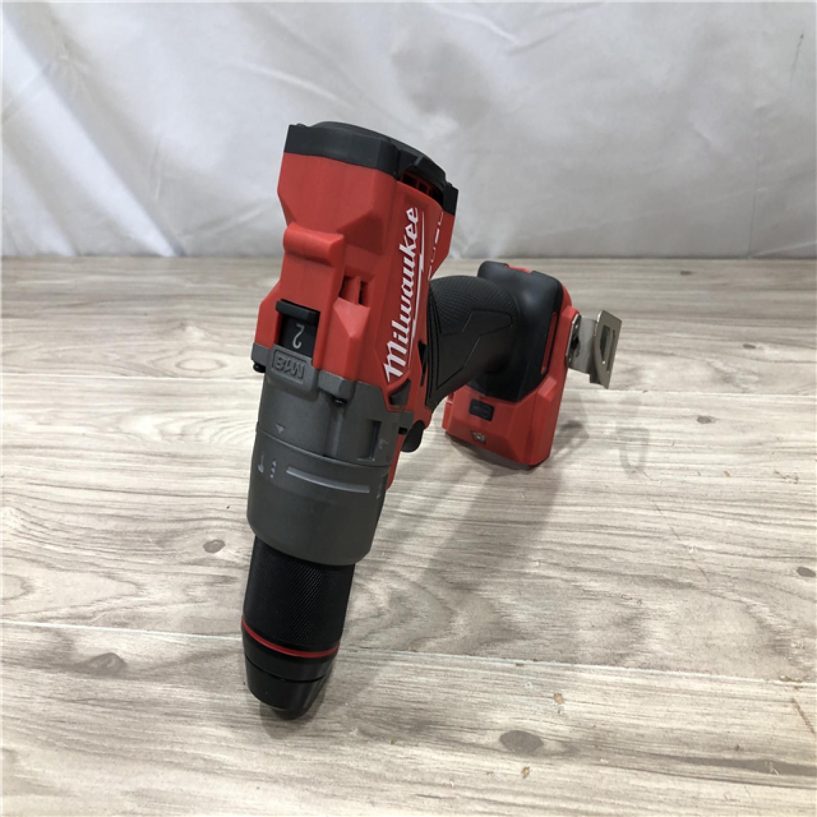 AS-IS Milwaukee FUEL 18V Lithium-Ion Cordless 1/2 in. Hammer Drill Driver Kit