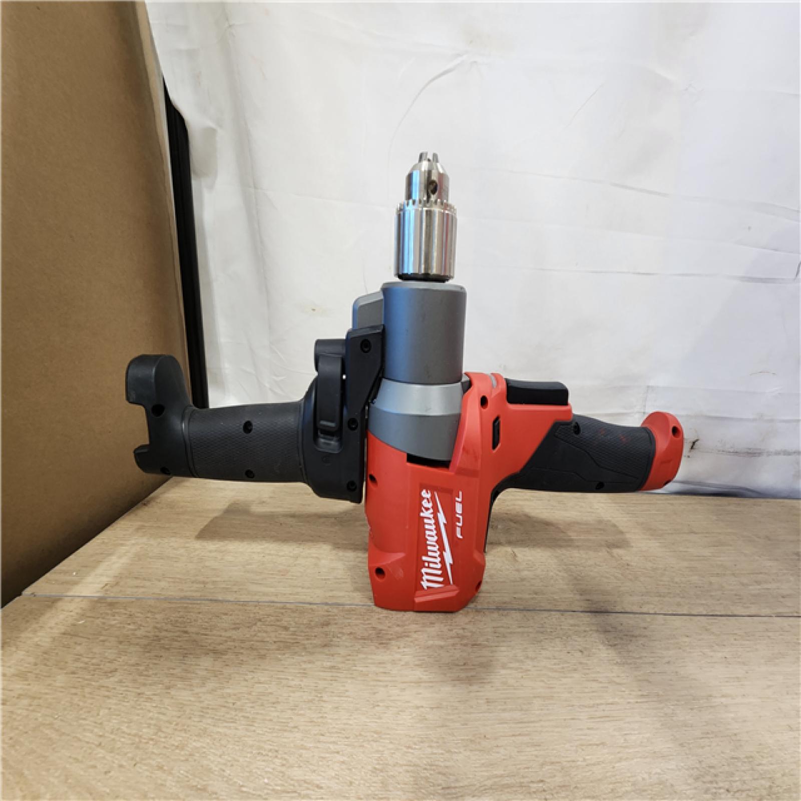 AS-IS- Milwaukee M18 FUEL 18-Volt Lithium-Ion Brushless Cordless 1/2 in. Mud Mixer (Tool-Only)