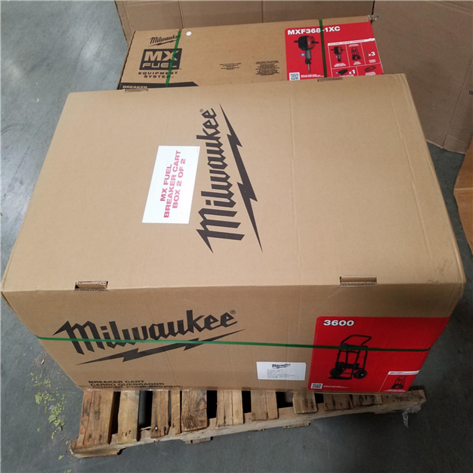 California NEW Milwaukee Breaker & Cart