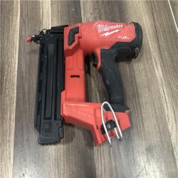 AS-IS Milwaukee  FUEL 18-Volt Lithium-Ion Brushless Cordless Gen II 18-Gauge Brad Nailer (Tool-Only)