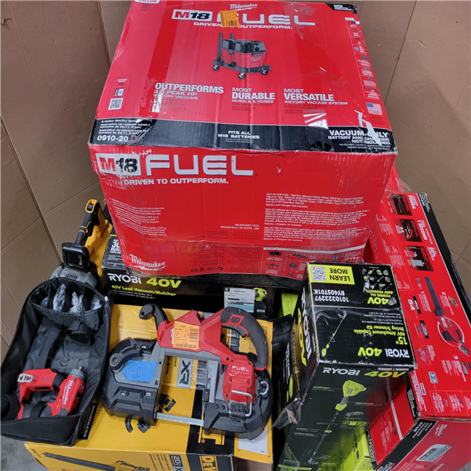 CALIFORNIA AS-IS TOOL PALLET