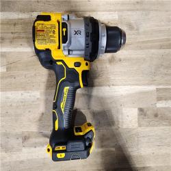 HOUSTON LOCATION - AS-IS (APPEARS LIKE NEW) DEWALT 20V XR Lithium-Ion Cordless Hammer Drill Kit with 8.0 Ah Battery, Charger and Kit Bag