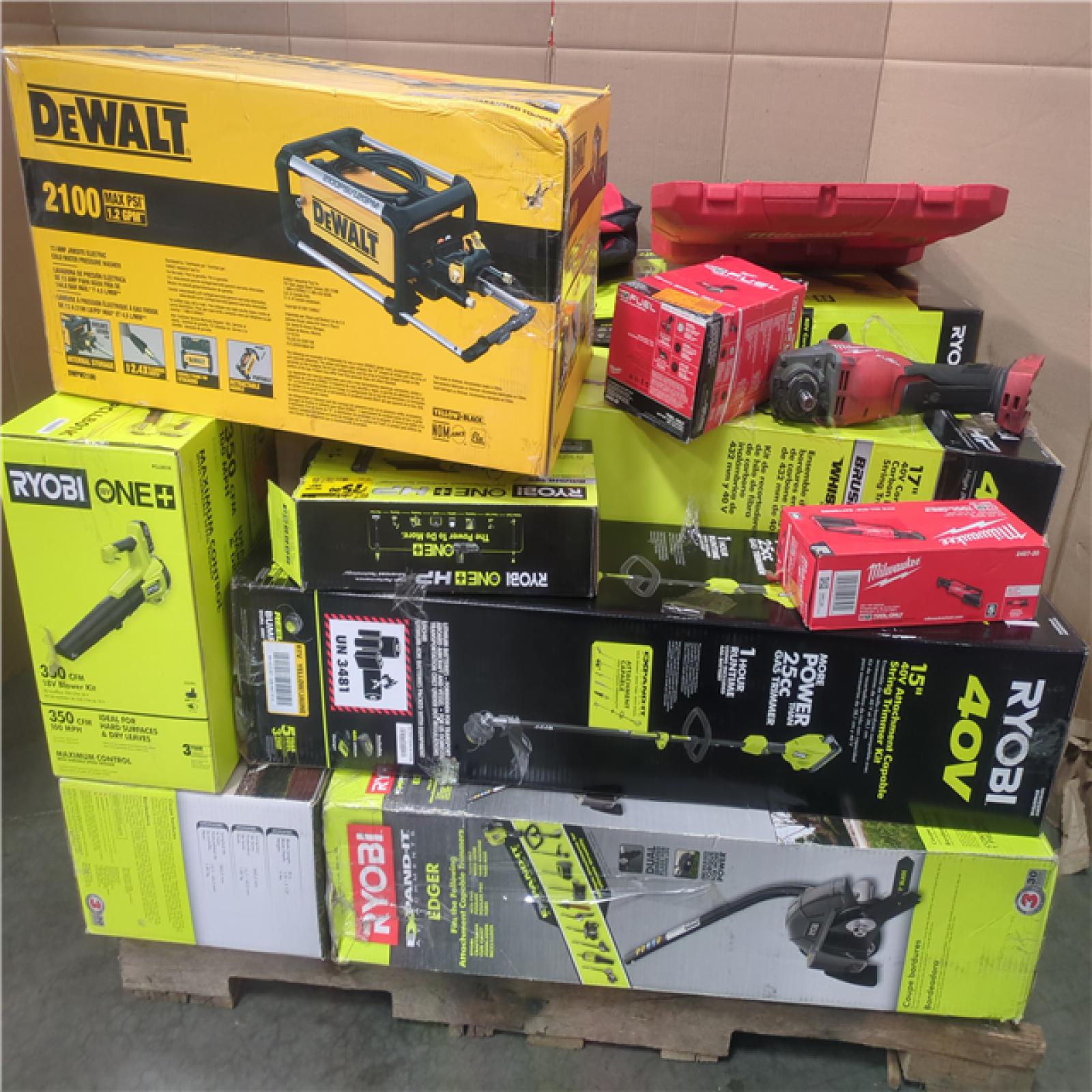 CALIFORNIA AS-IS TOOL PALLET