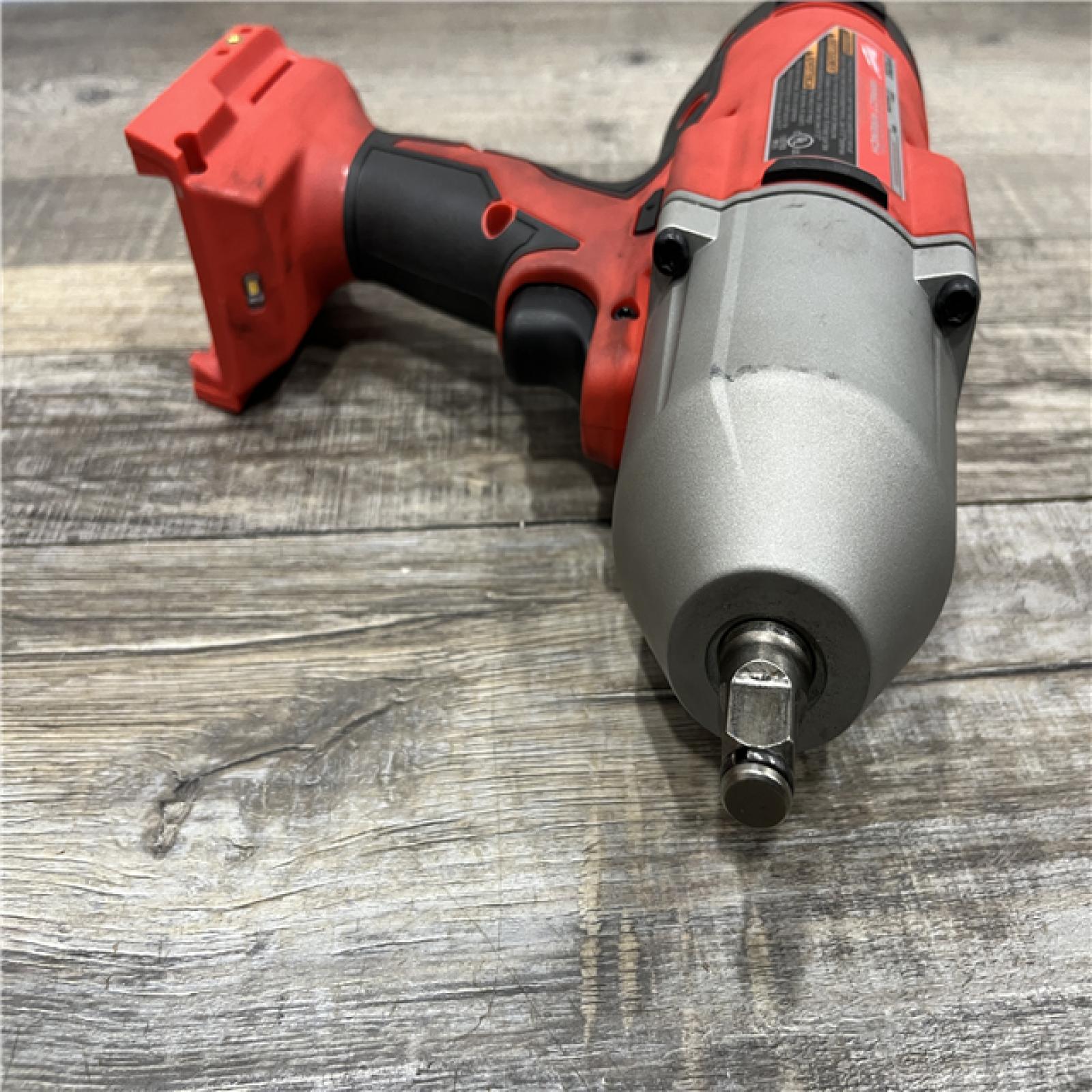 AS-IS Milwaukee 18-Volt Lithium-Ion Brushless 1/2 in. High Torque Impact Wrench with Friction Ring (Tool-Only)