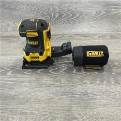 AS-IS DEWALT 20V MAX XR Cordless Brushless 1/4 Sheet Variable Speed Sander (Tool Only)