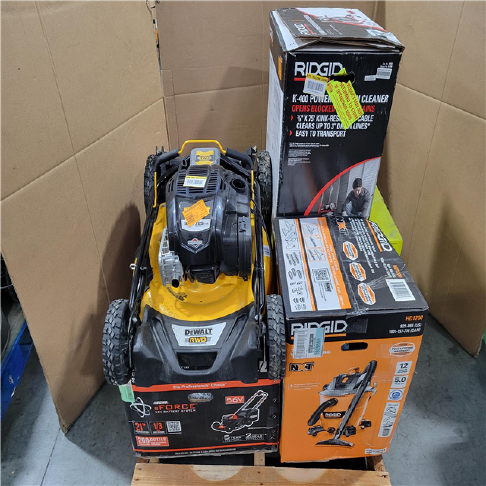 CALIFORNIA AS-IS OUTDOOR POWER EQUIPMENT