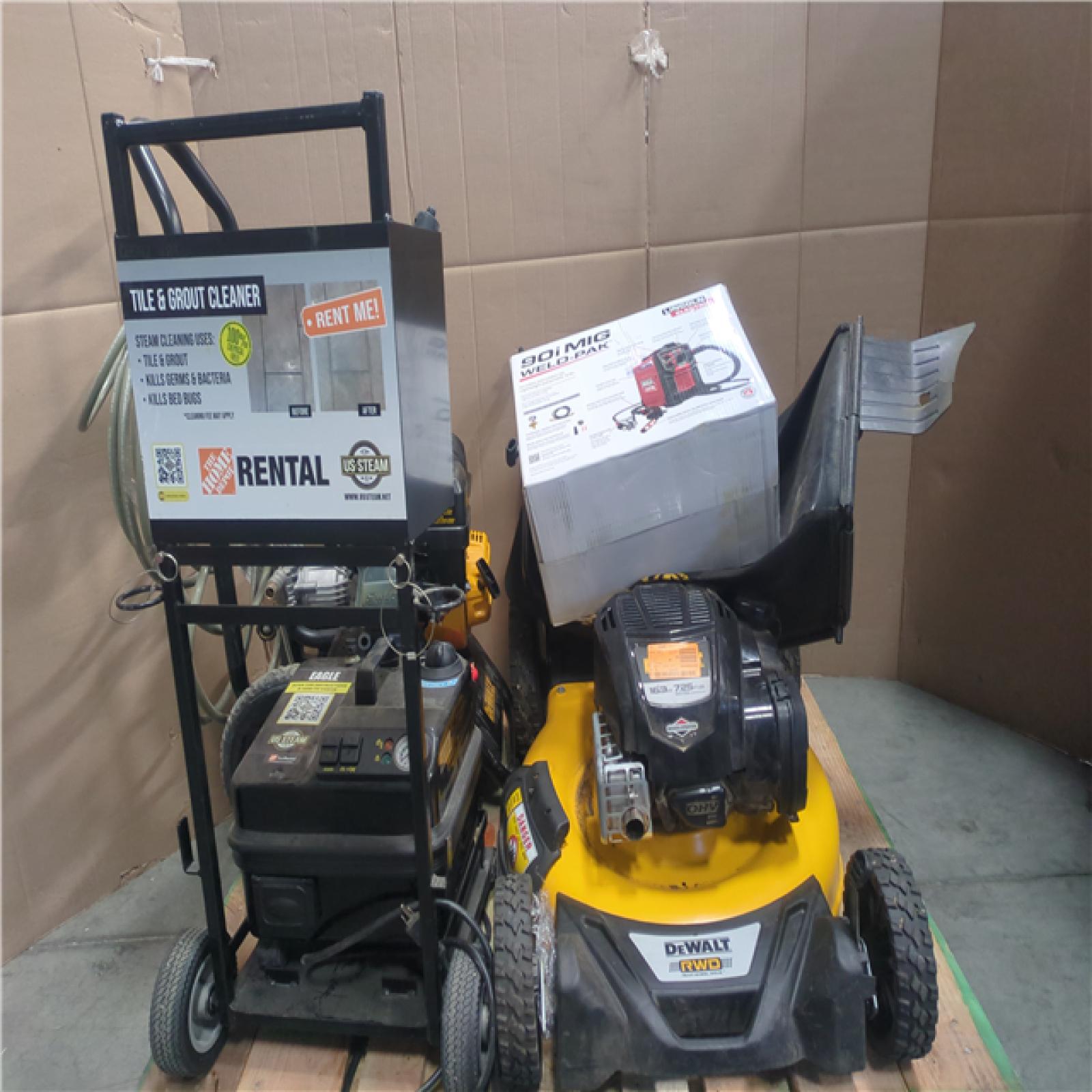 CALIFORNIA AS-IS OUTDOOR POWER EQUIPMENT