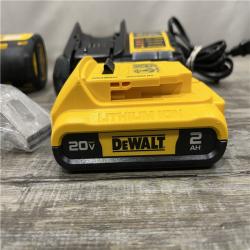 AS-IS DEWALT 20V MAX Lithium-Ion Brushless Cordless 1/4 in. Impact Driver Kit