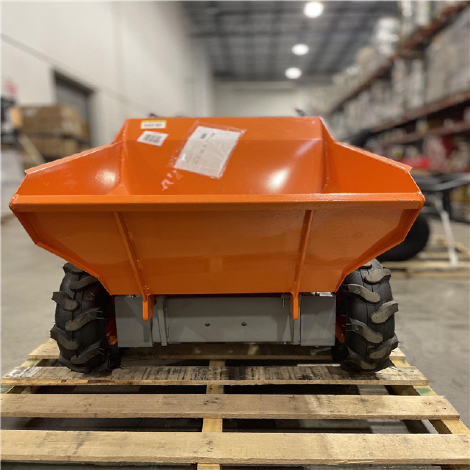DALLAS LOCATION - LIKE NEW! YARDMAX YD4103 Power Wheelbarrow  660lb. Capacity  Briggs CR950  6.5 hp  208cc