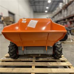 DALLAS LOCATION - LIKE NEW! YARDMAX YD4103 Power Wheelbarrow  660lb. Capacity  Briggs CR950  6.5 hp  208cc
