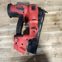 HOUSTON LOCATION - AS-IS Milwaukee FUEL 18-Volt Lithium-Ion Brushless Cordless Gen II 16-Gauge Angled Finish Nailer (Tool-Only)