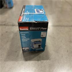 DALLAS LOCATION - Makita 15 Amp 12 in. Corded Compact Portable Planer with Interna-Lok Automated Head Clamp  and Blade Set