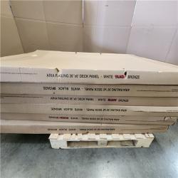 Phoenix NEW Aria Railing 36 in. x 69.43 in. Black Powder Coated Aluminum Preassembled Deck Railing Pallet (6-Boxes)