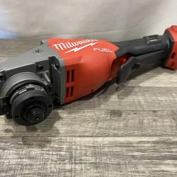 AS-IS Milwaukee FUEL 18-Volt Lithium-Ion Brushless Cordless 4-1/2 in./6 in. Braking Grinder with Paddle Switch (Tool-Only)