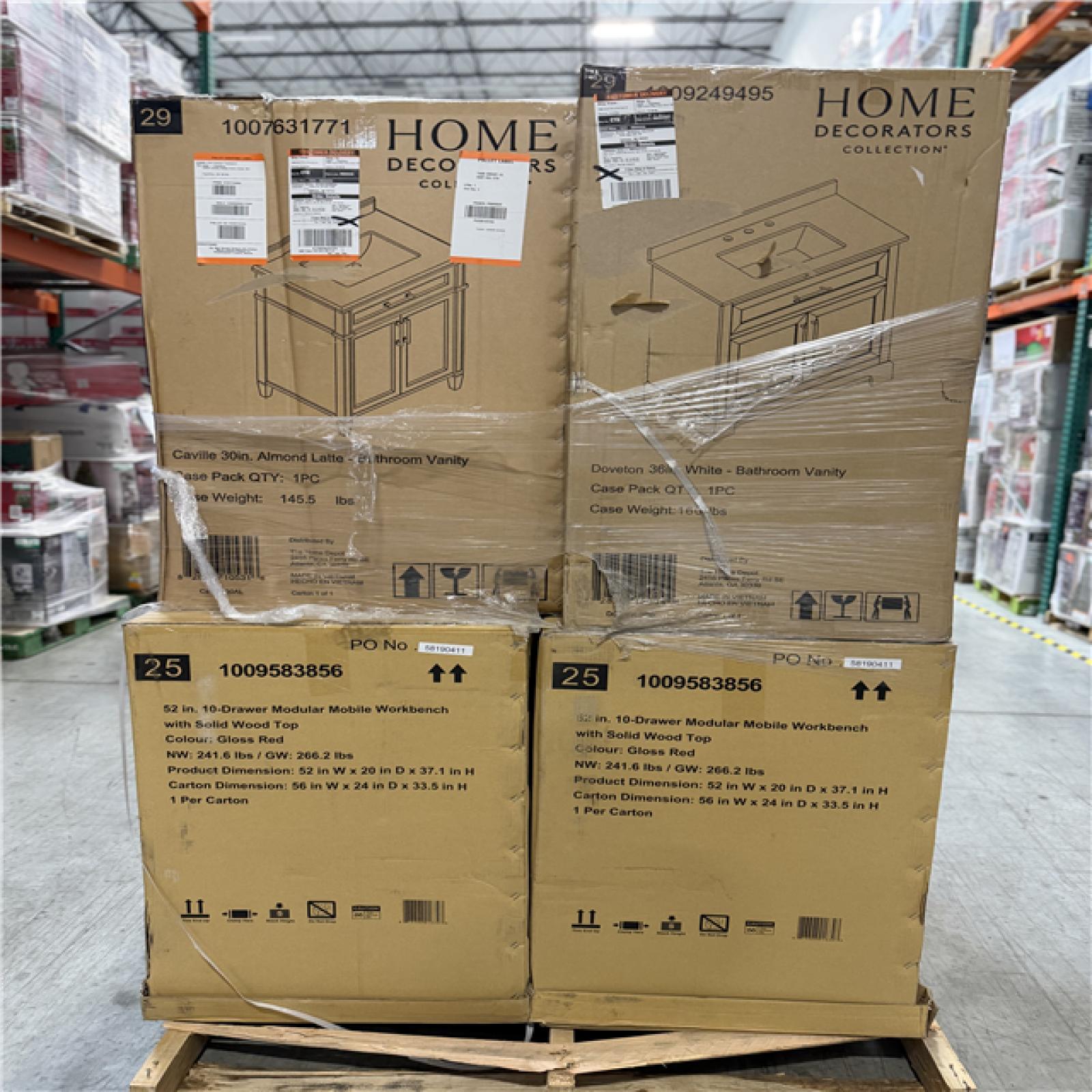 DALLAS LOCATION - AS-IS HOME IMPROVEMENT PALLET