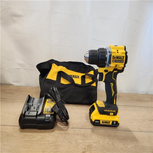 AS-IS- DEWALT 20V  Cordless.5 in Drill Driver  2 Ah