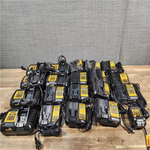 HOUSTON LOCATION - AS-IS DEWALT BATTERY CHARGER PACK QTY - 20
