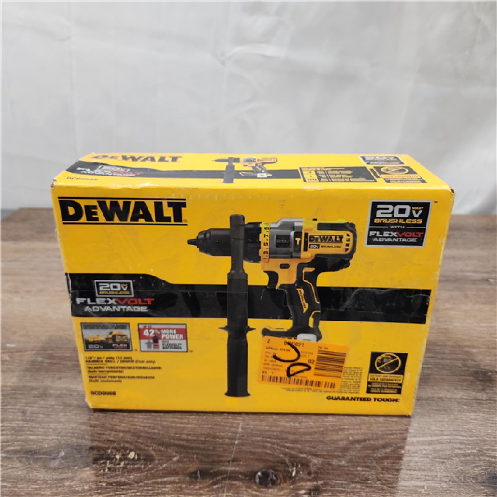 AS-IS Dewalt DCD999B 20V MAX Flexvolt 1/2  Cordless Hammer Drill Bare Tool