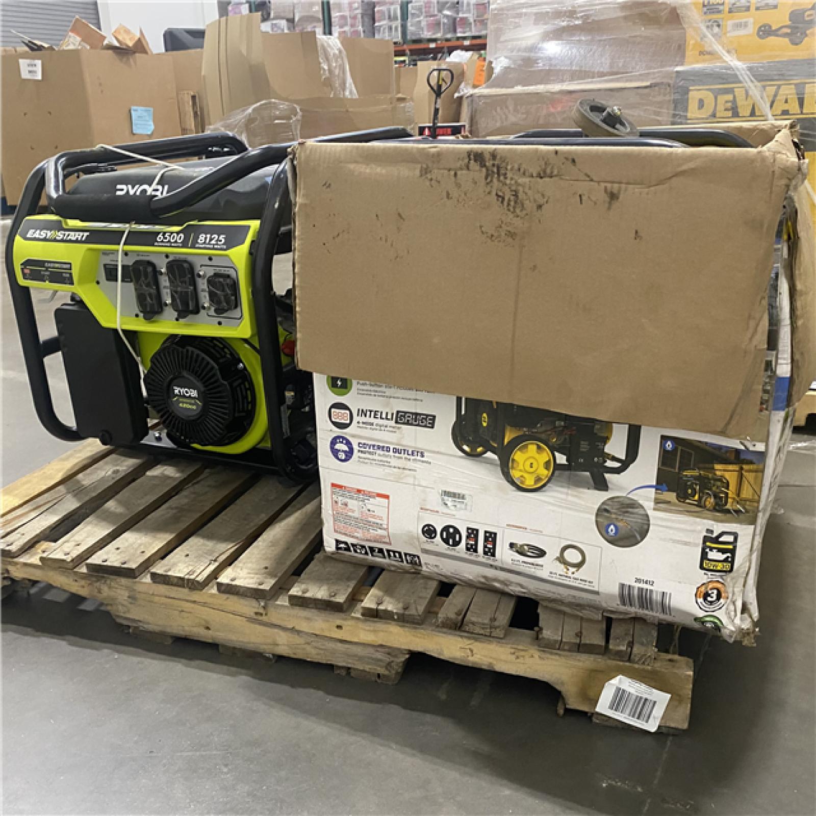 Dallas Location - As-Is  Gasoline Powered Portable Generator (Lot Of 2)