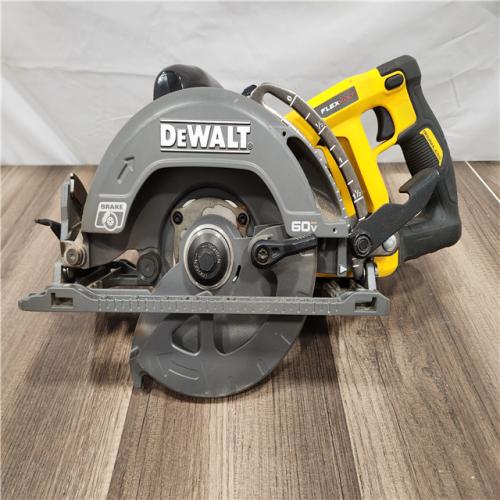 GOOD  DEWALT FLEXVOLT 60V MAX Cordless Brushless 7-1/4 in. Wormdrive Style Circular Saw (Tool Only)