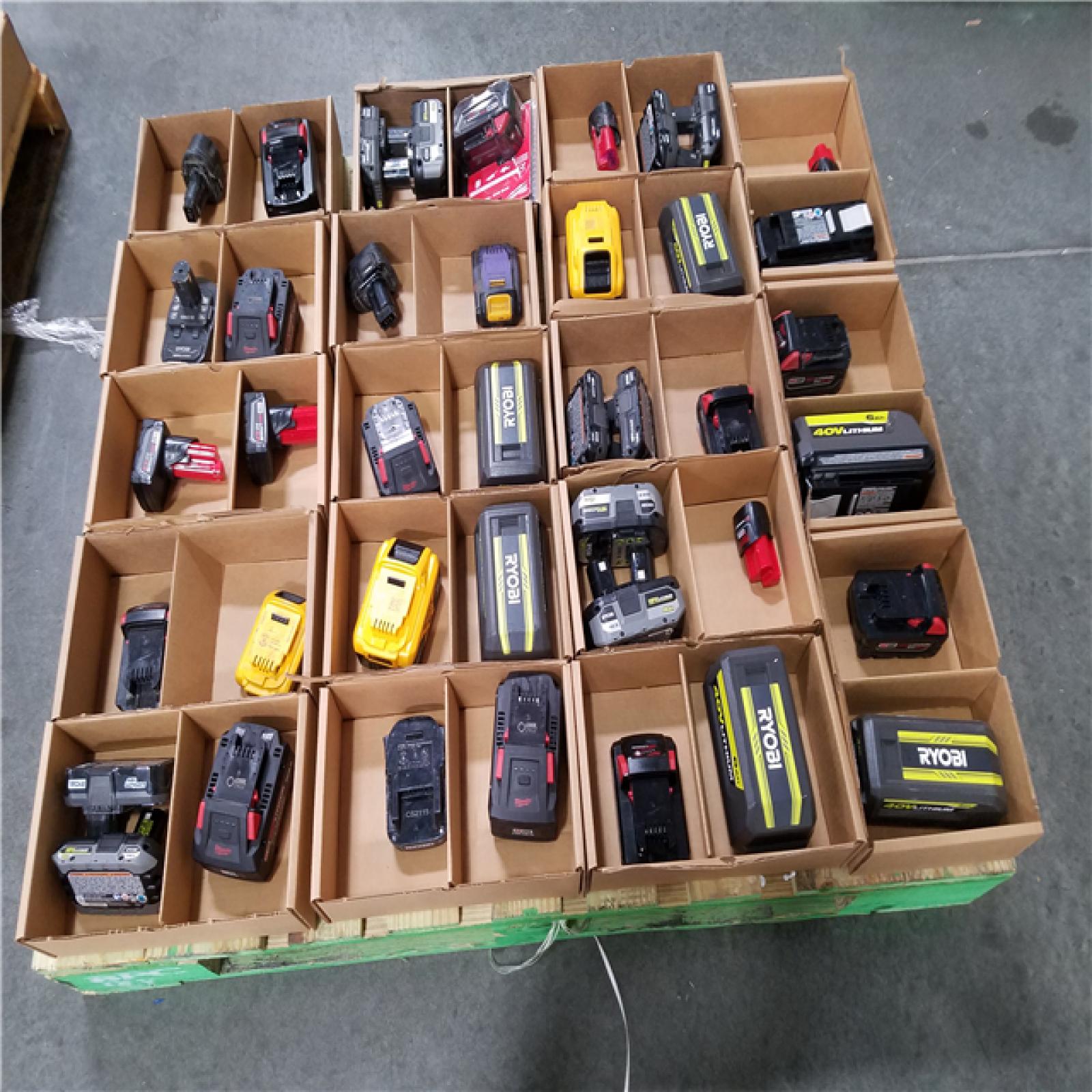 California AS-IS Battery Pallet