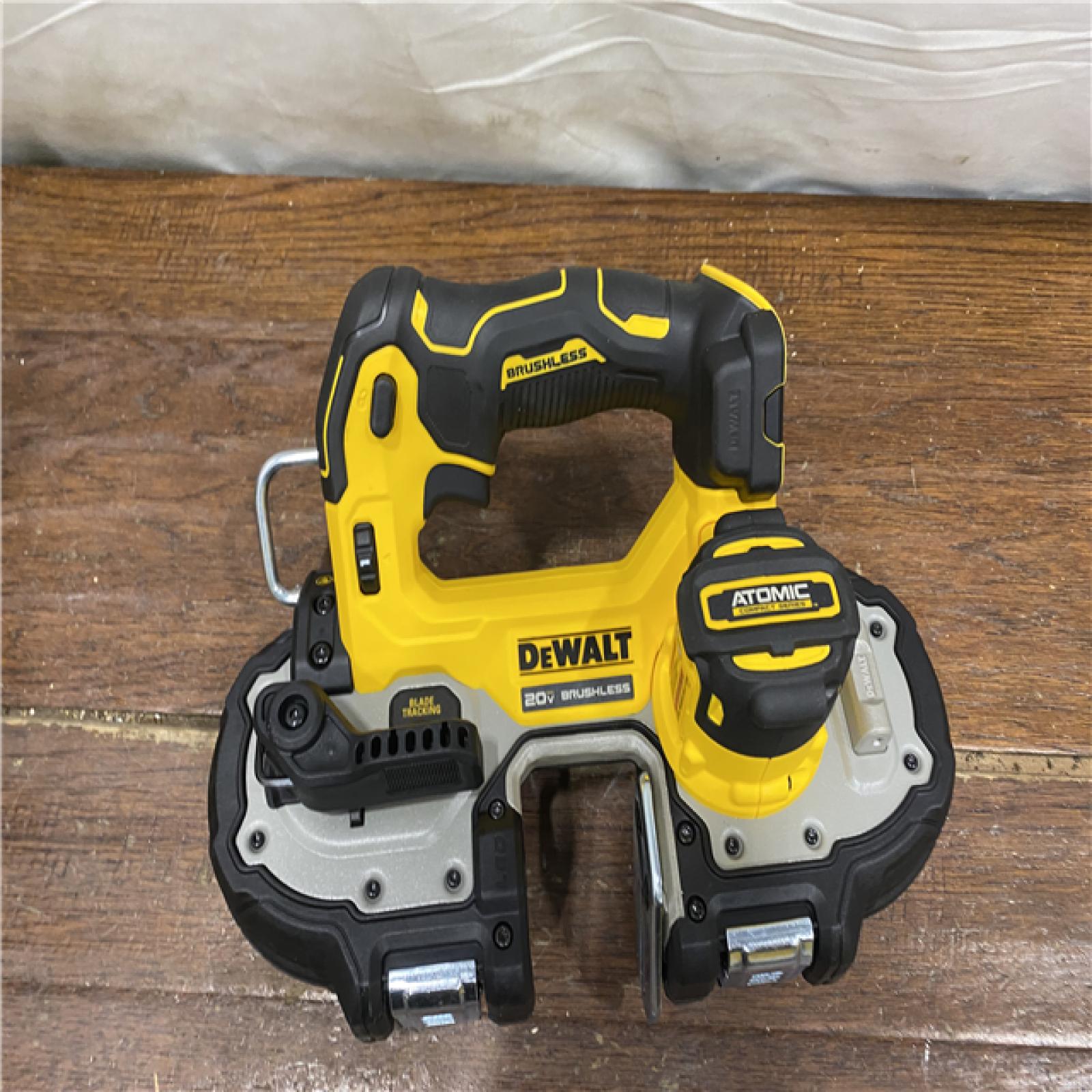 AS-IS Dewalt DCS377B 20V MAX ATOMIC Brushless Cordless 1-3/4  Compact Bandsaw