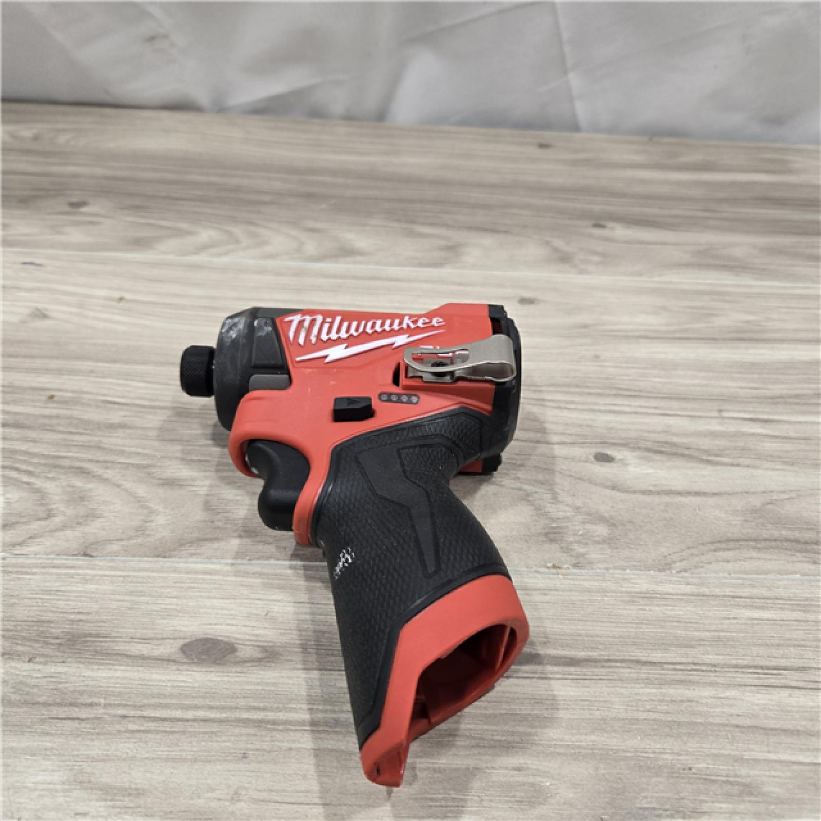 AS-IS Milwaukee M12 FUEL 12 V 1/4 in. Cordless Brushless Impact Driver