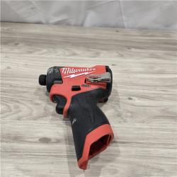 AS-IS Milwaukee M12 FUEL 12 V 1/4 in. Cordless Brushless Impact Driver