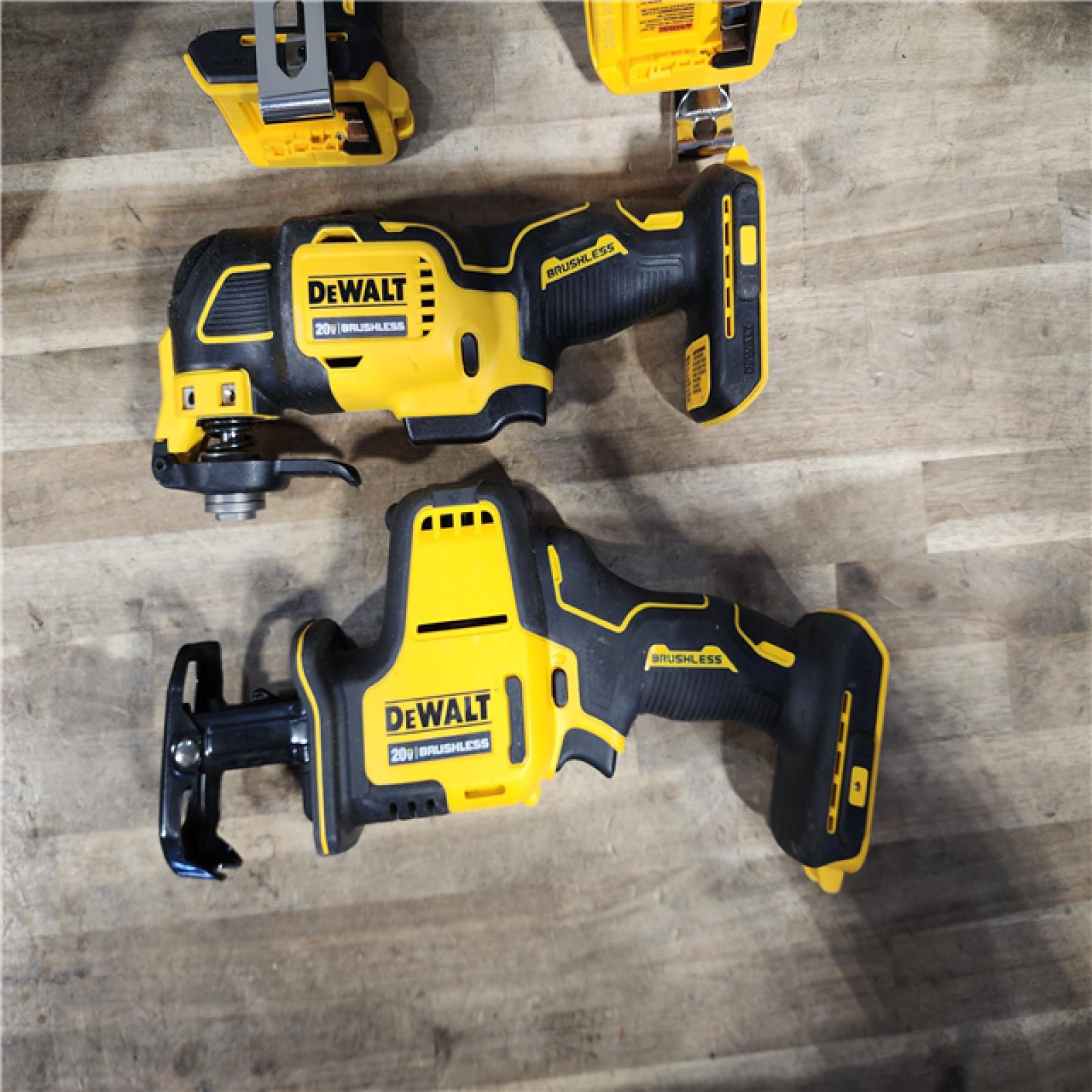 HOUSTON LOCATION - AS-IS DEWALT 4 TOOL COMBO KIT W/ (2) BATTERY & CHARGER