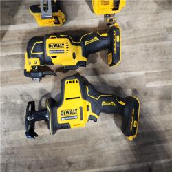 HOUSTON LOCATION - AS-IS DEWALT 4 TOOL COMBO KIT W/ (2) BATTERY & CHARGER
