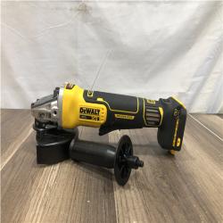 AS-IS DEWALT 20V XR Cordless 4-1/2. in. to 5 in. Variable Speed Angle Grinder (Tool Only)