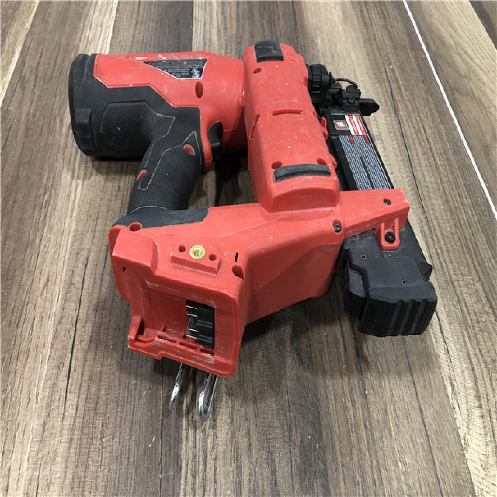 AS-IS Milwaukee FUEL 18-Volt Lithium-Ion Brushless Cordless Gen II 18-Gauge Brad Nailer (Tool-Only)