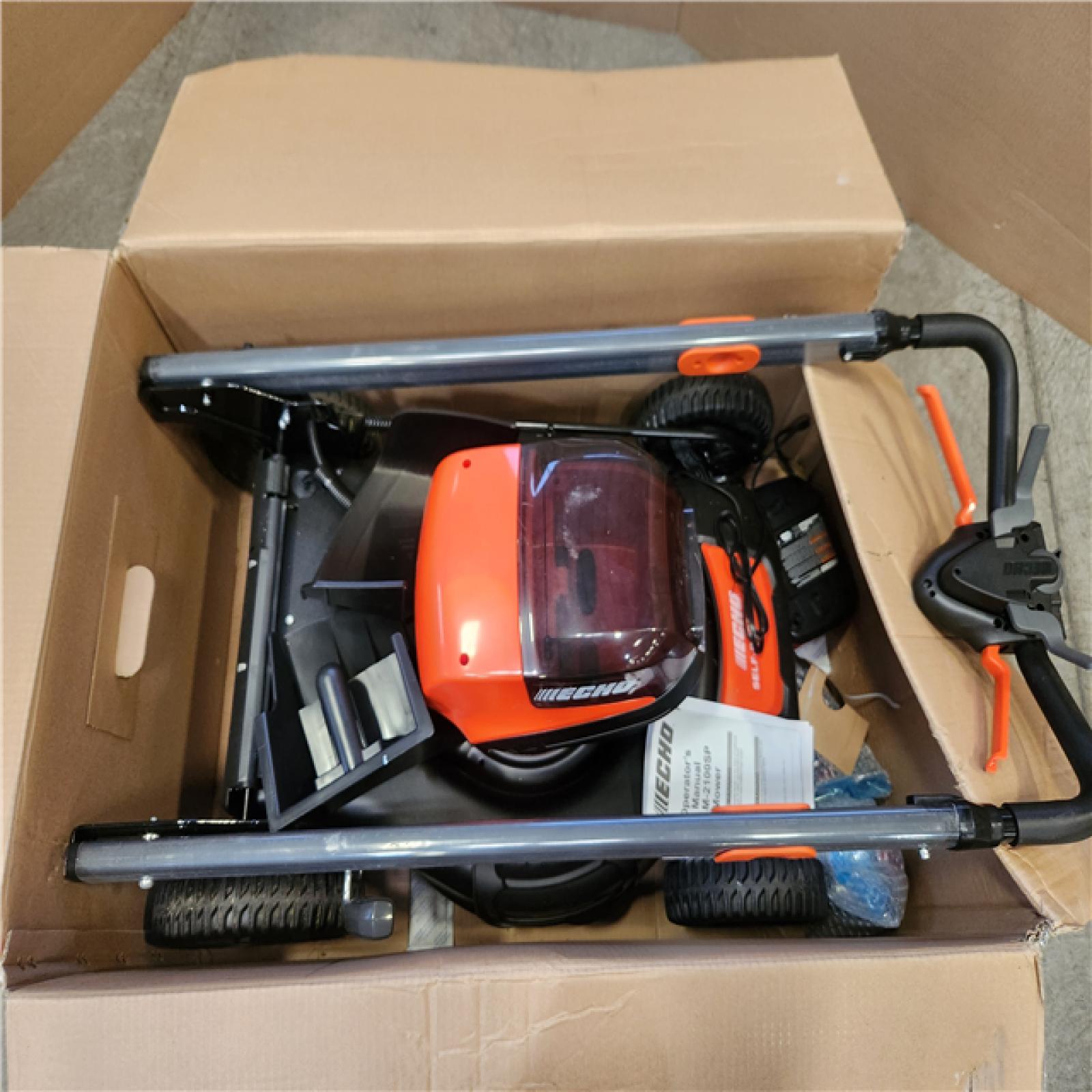Phoenix ECHO 56V 21 in. Cordless Battery 3-in-1 Walk Behind Self-Propelled Lawn Mower w/ (2) 5Ah Batteries and Rapid Charger