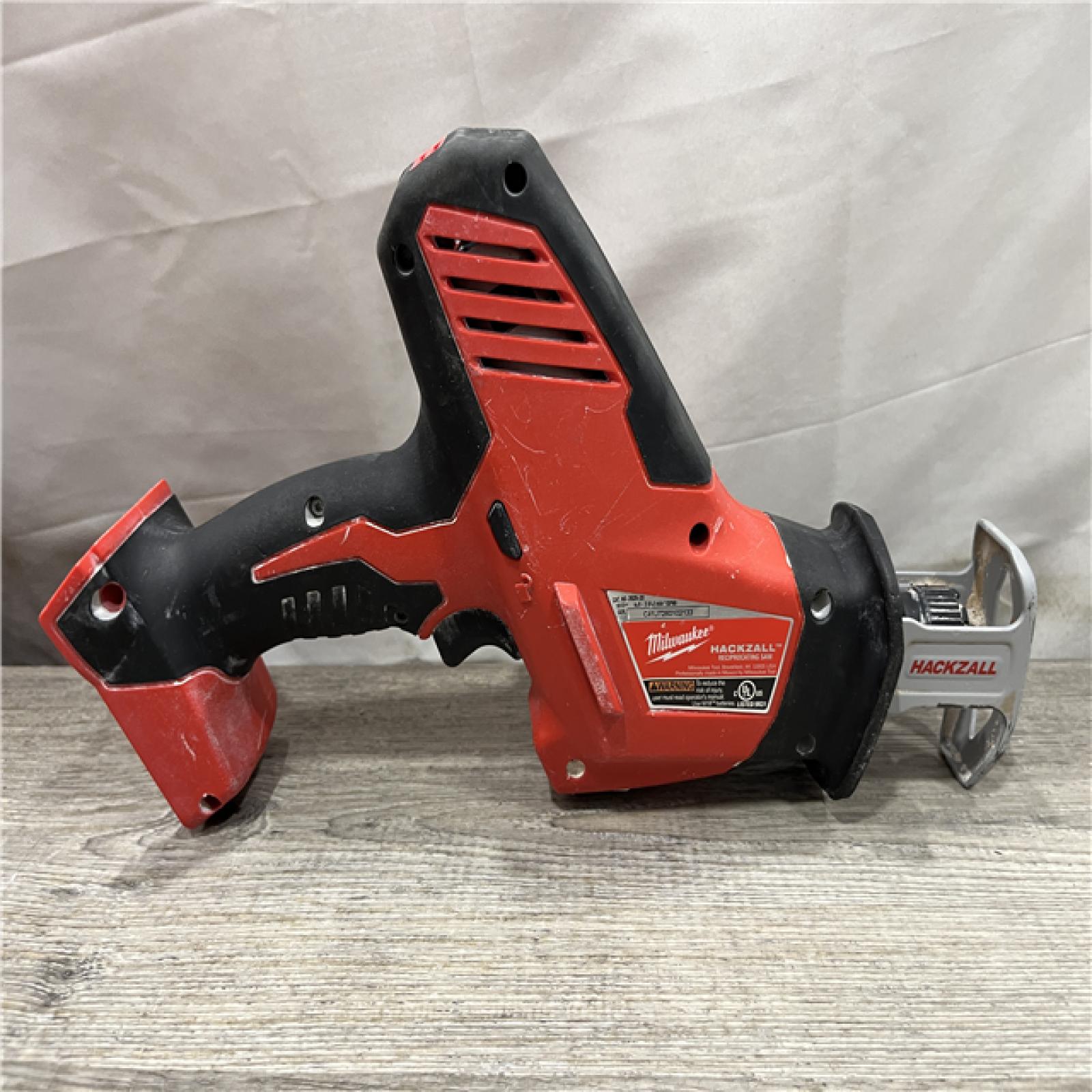 AS-IS Milwaukee 18V Lithium-Ion Cordless HACKZALL Reciprocating Saw (Tool-Only)
