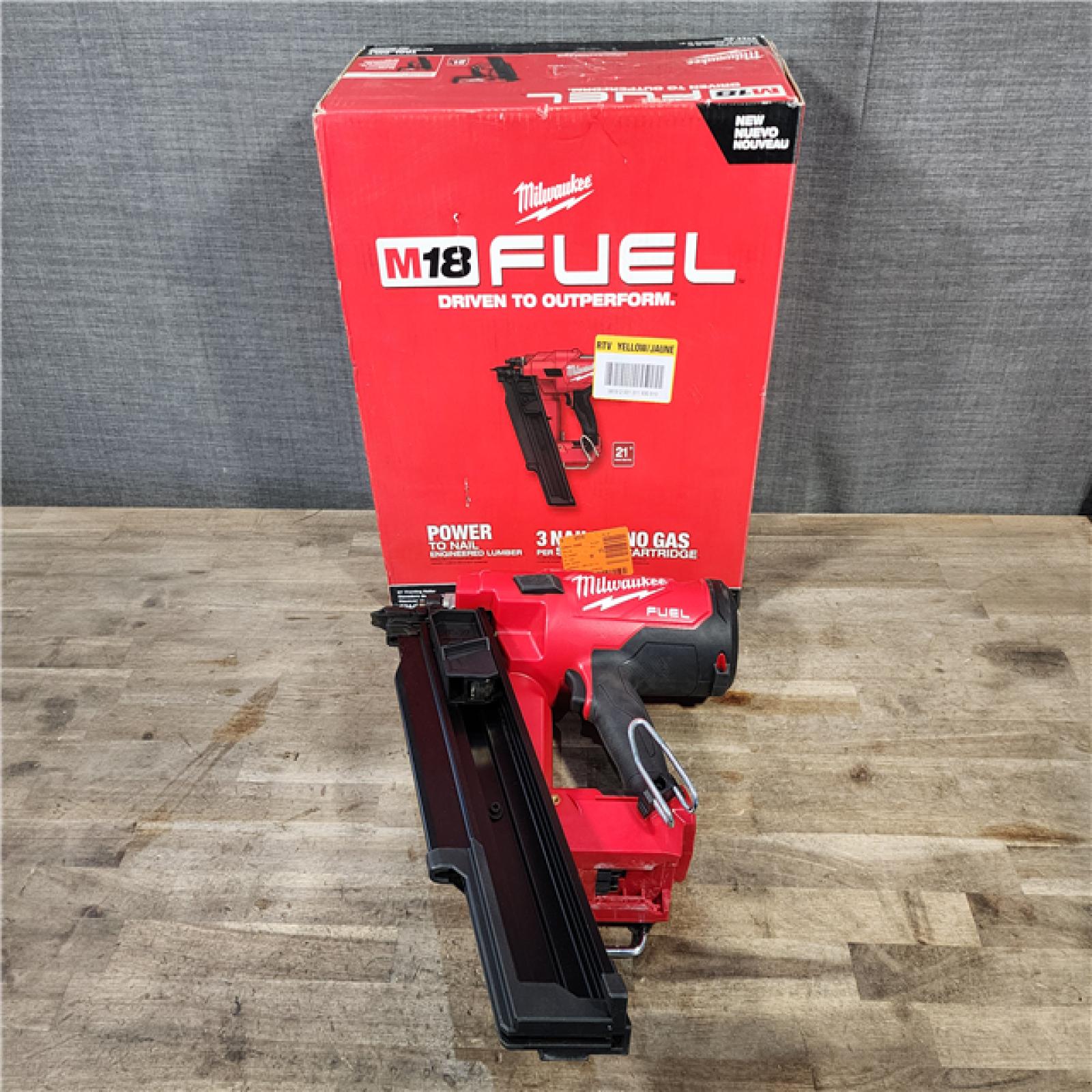 HOUSTON LOCATION - AS-IS Milwaukee 2744-20 M18 FUEL 3-1/2 in. 18V 21-Degree Lithium-Ion Brushless Cordless Framing Nailer (Tool-Only)