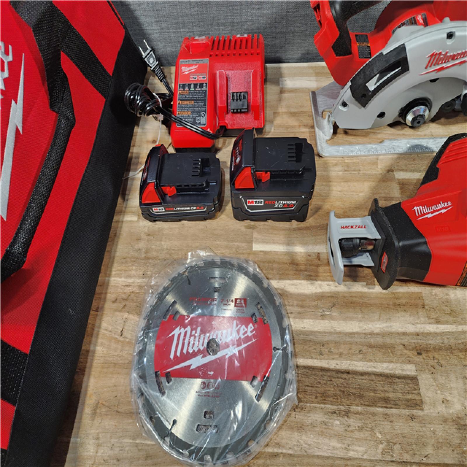 HOUSTON LOCATION - AS-IS Milwaukee M18 4-Tool Combo Kit