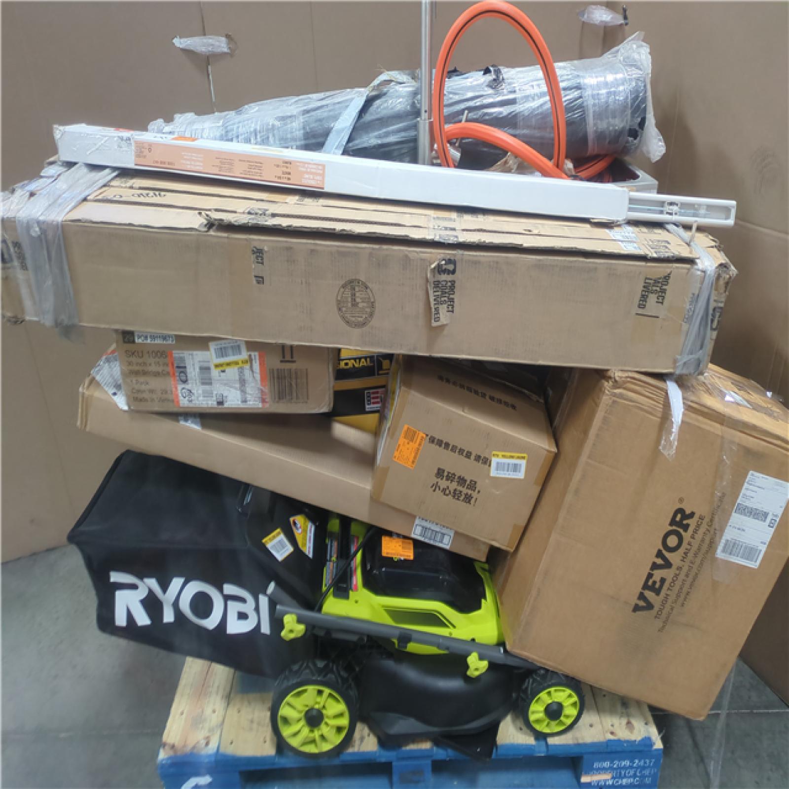 CALIFORNIA AS-IS MONSTER TURBO PALLET