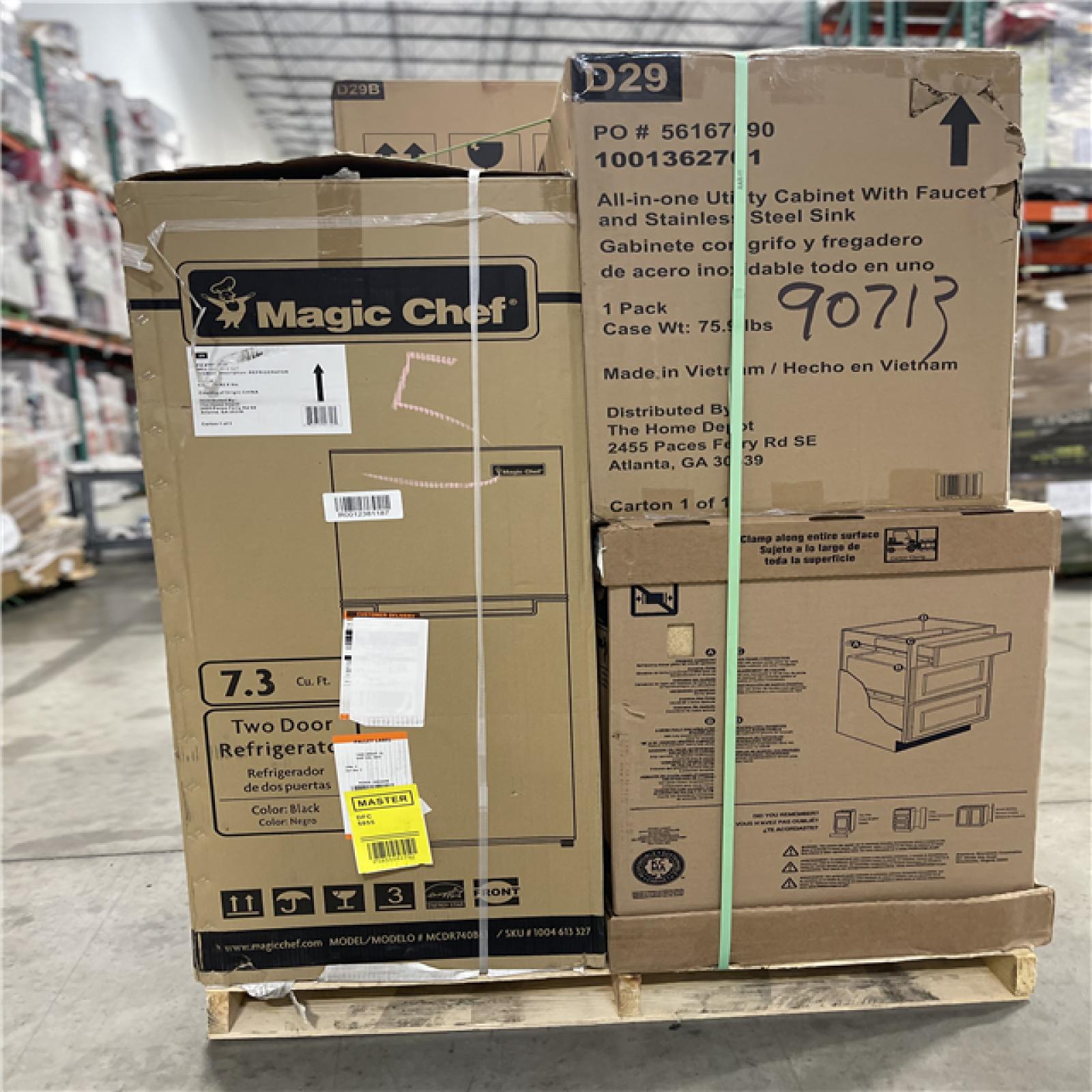 DALLAS LOCATION- AS-IS HOME IMPROVEMENT PALLET