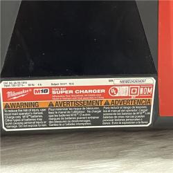 AS-IS Milwaukee 18V Dual Bay Simultaneous Super Charger