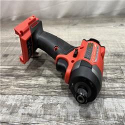 AS-IS Milwaukee FUEL 18V Lithium-Ion Brushless Cordless 1/4 in. Hex Impact Driver (Tool-Only)