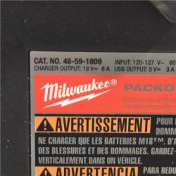 AS-IS Milwaukee M18 Packout Six Bay Rapid Charger (Tool-Only)