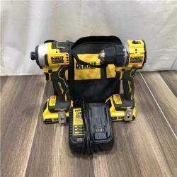 AS-IS DEWALT ATOMIC 20-Volt MAX Lithium-Ion Cordless Combo Kit