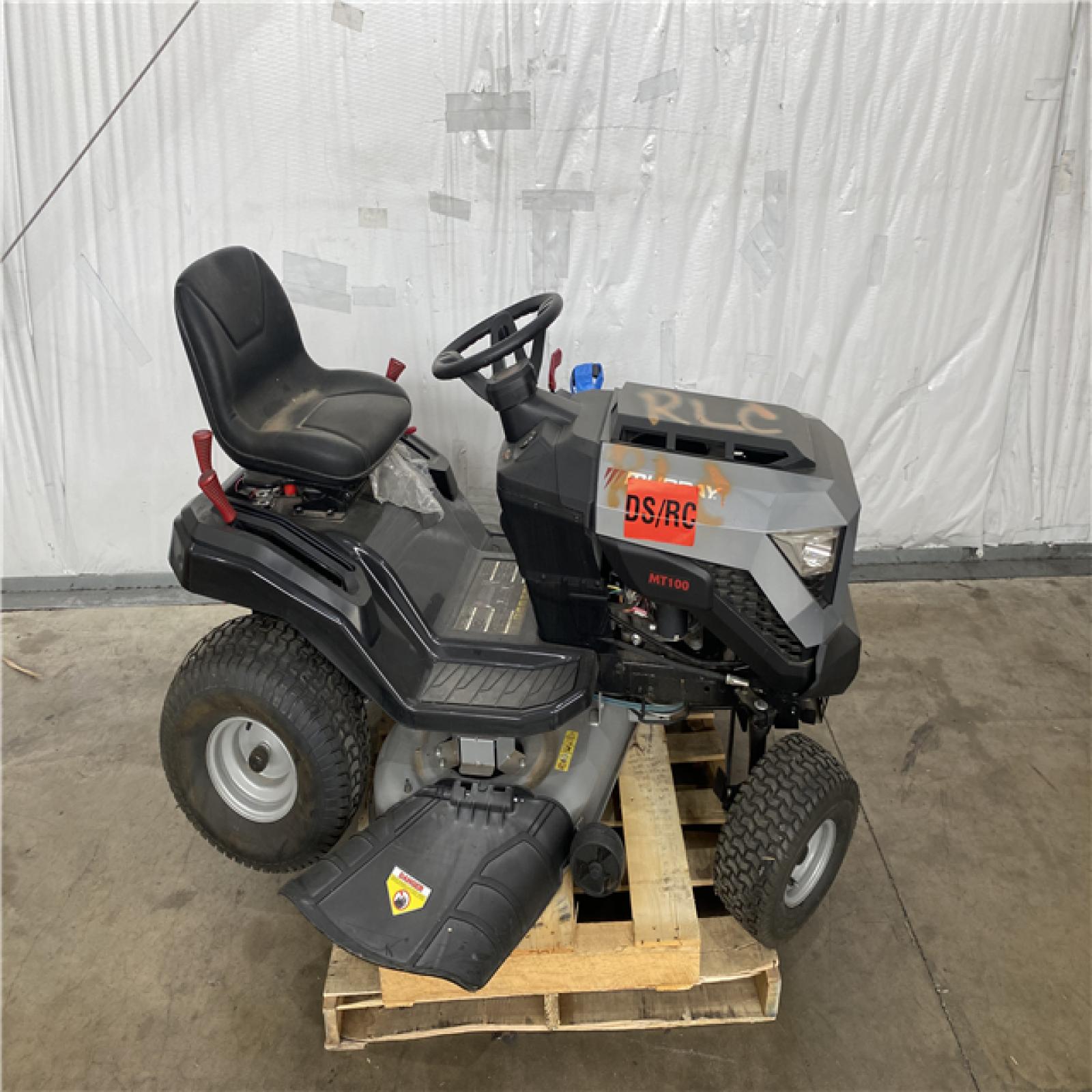 Houston Location AS IS - Outdoor Power Equipment HUSKY MT100  42 inch Riding Mower