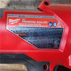 HOUSTON LOCATION - AS-IS Milwaukee FUEL 3-1/2 in. 18-Volt 21-Degree Lithium-Ion Brushless Cordless Framing Nailer (Tool-Only)