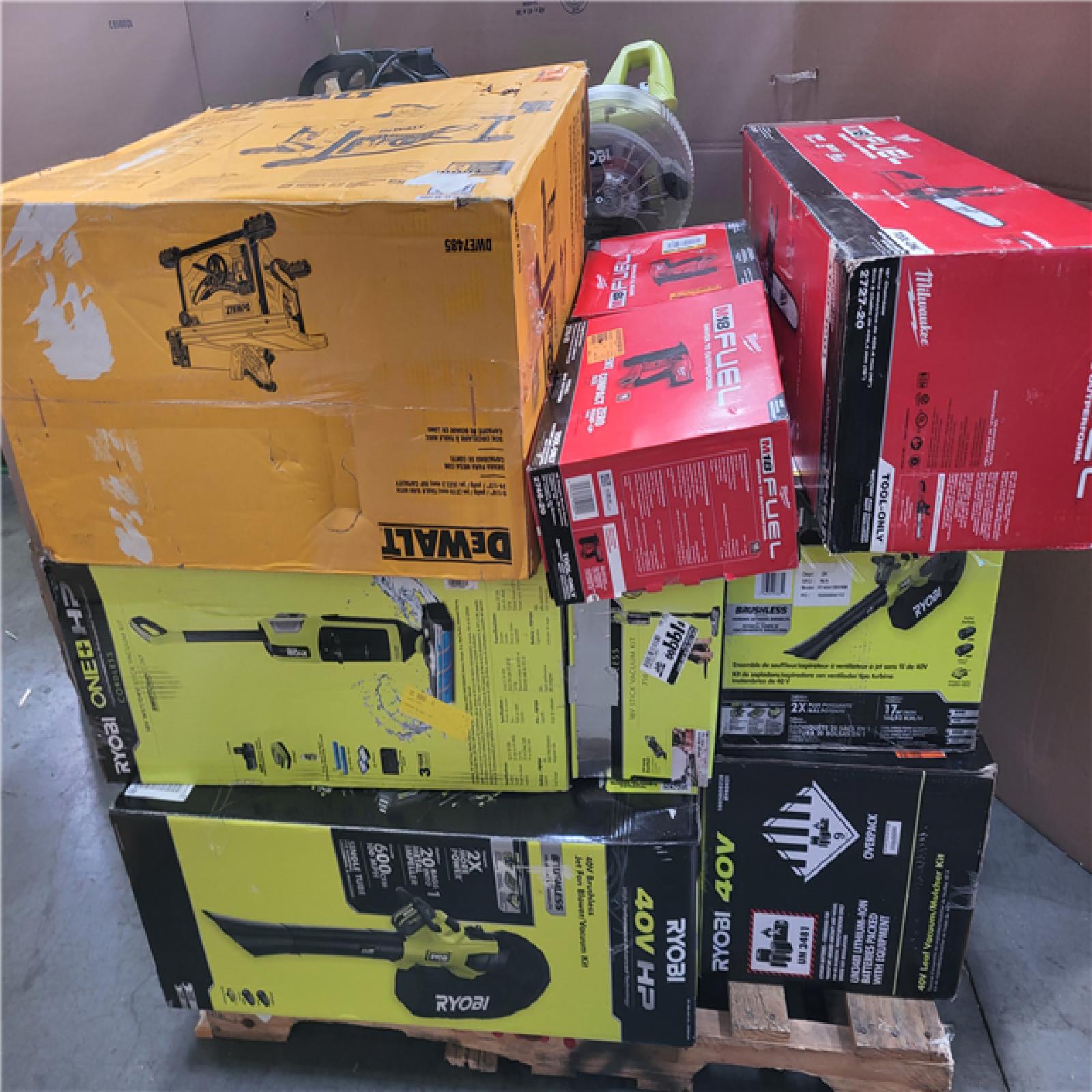 CALIFORNIA AS-IS TOOL PALLET