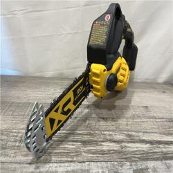 AS-IS DEWALT 20V MAX 8 in. Brushless Cordless Battery Powered Pruning Chainsaw (Tool Only)