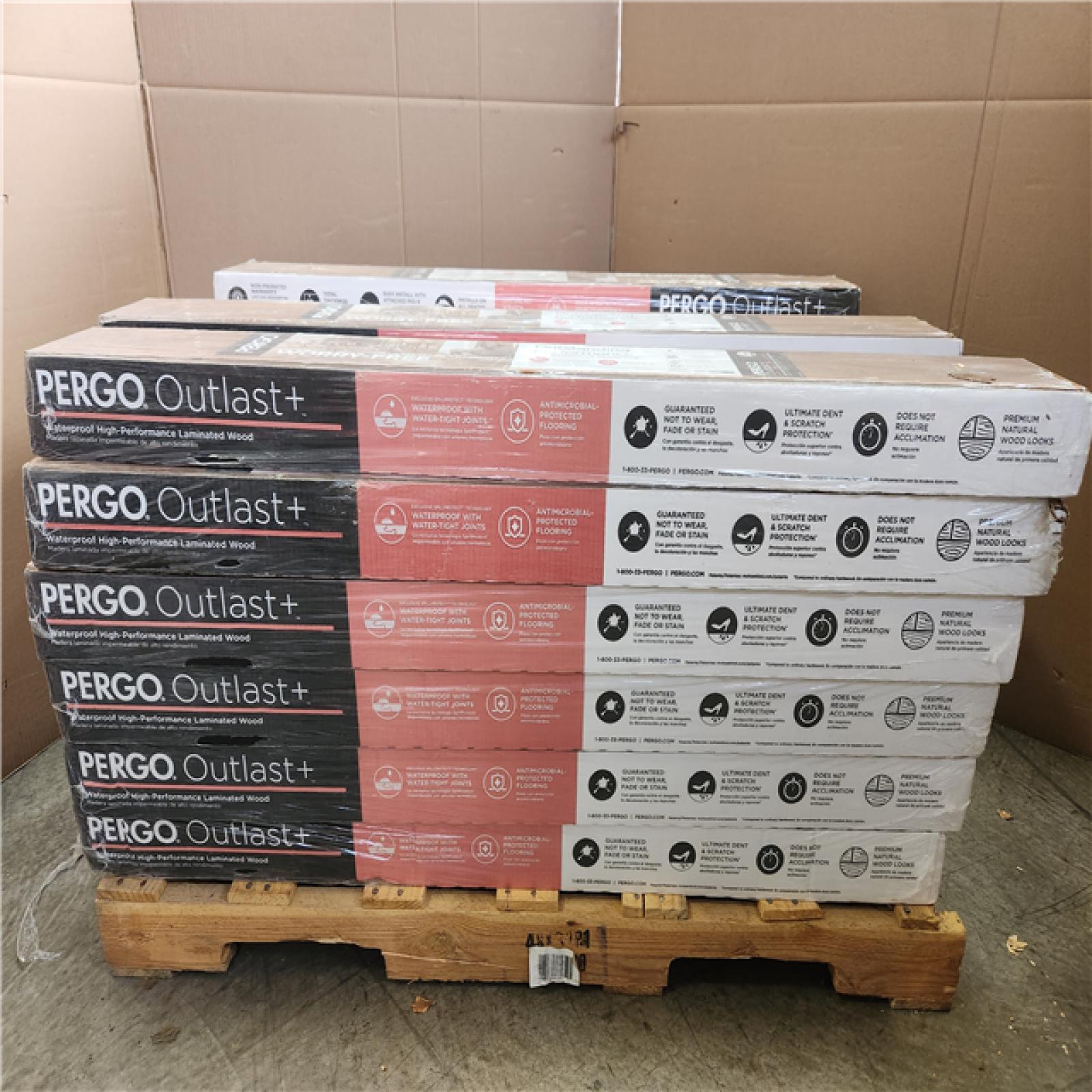 Phoenix NEW Pergo Outlast+ Applewood 12 mm T x 5.2 in. W Waterproof Laminate Wood Flooring (384 sqft/28 case)