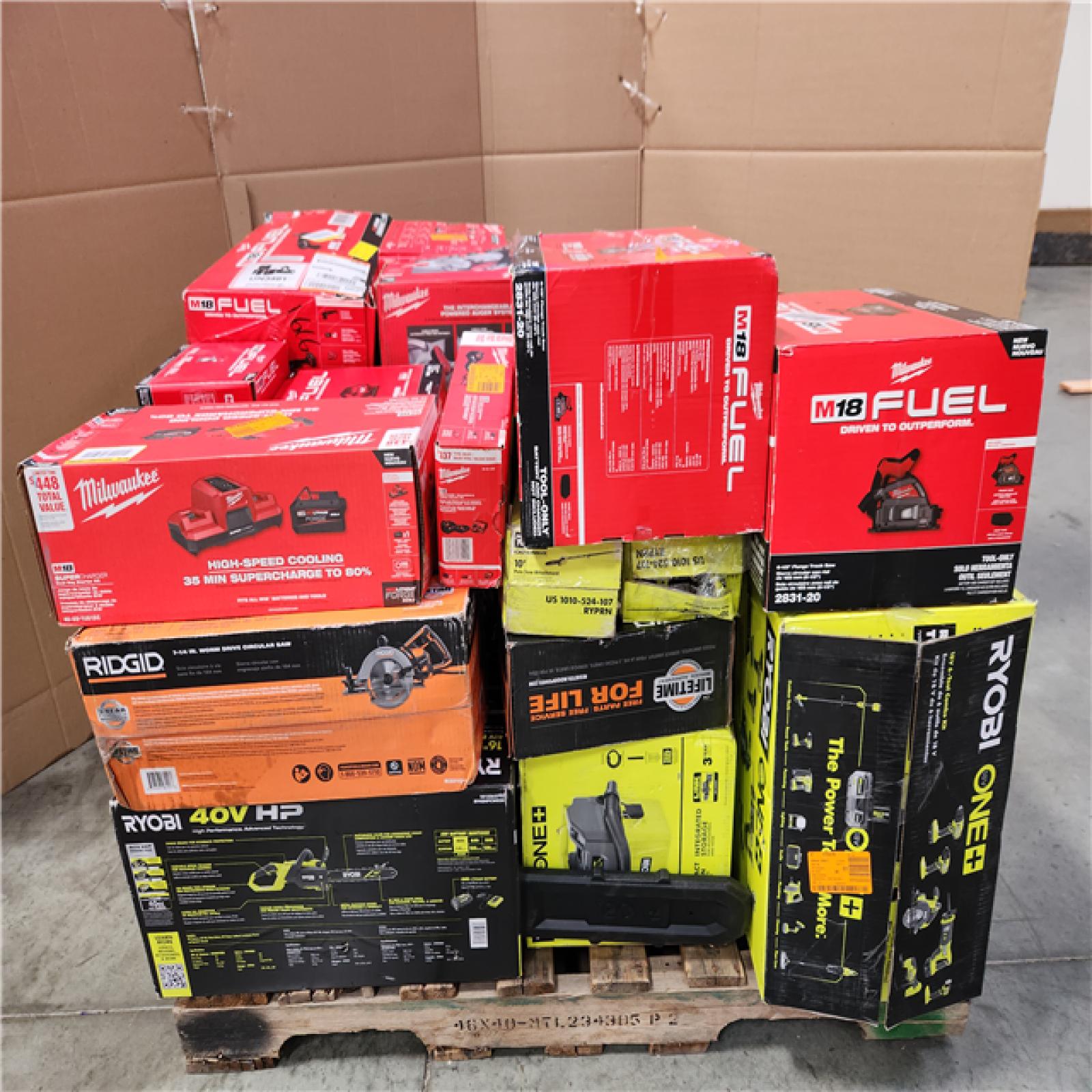 CALIFORNIA AS-IS TOOL PALLET