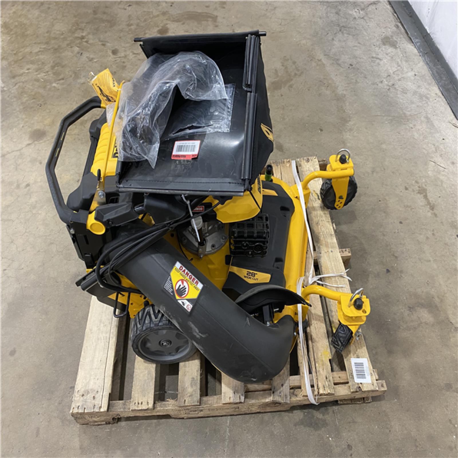 Houston Location AS IS - DEWALT 28 Lawnmower