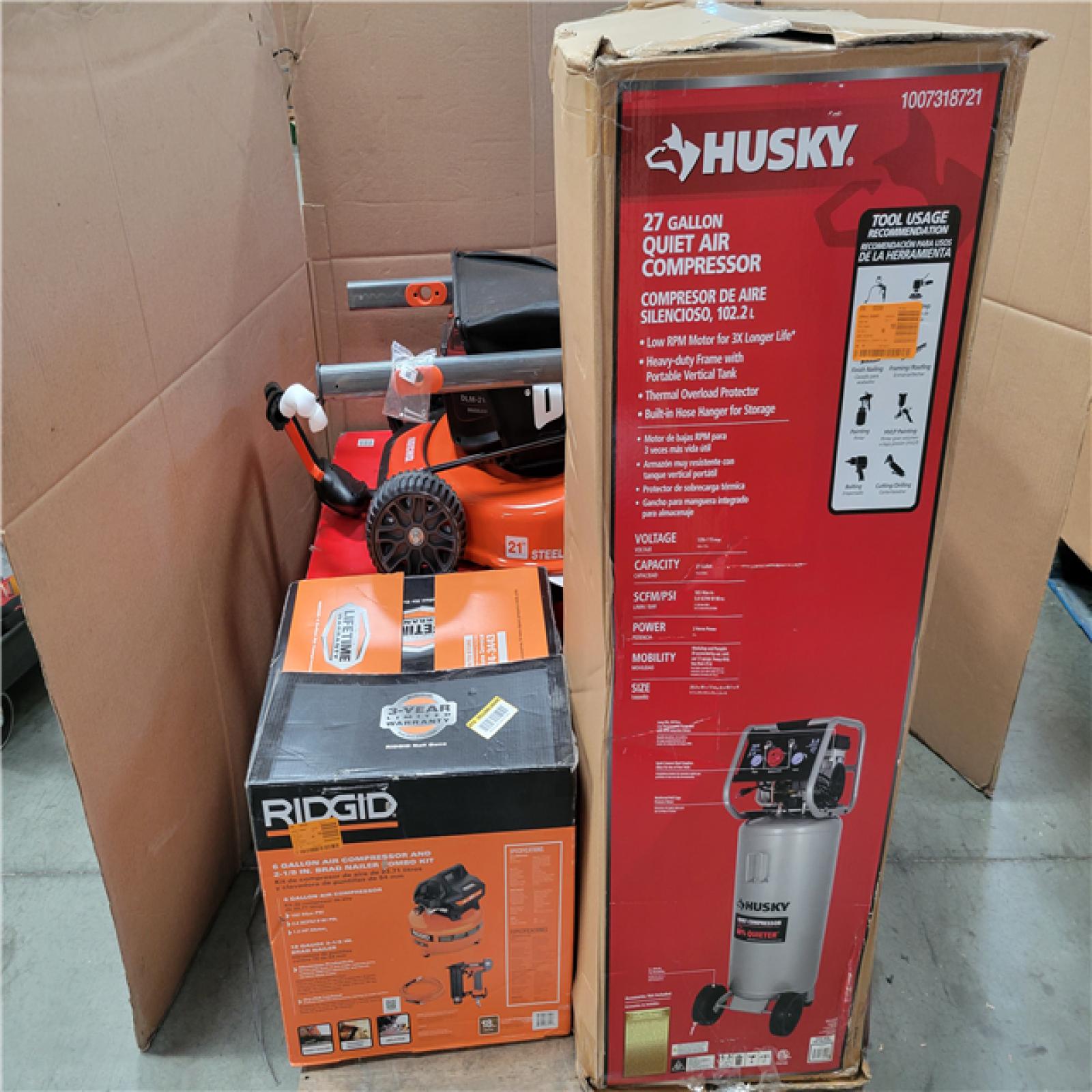 CALIFORNIA AS-IS OUTDOOR POWER EQUIPMENT